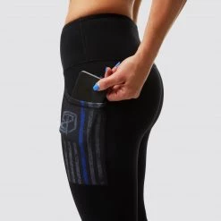 Born Primitive Rise & Grind Capris (Thin Blue Line Gunmetal)