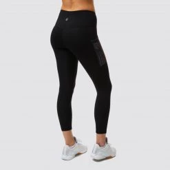 Born Primitive Rise & Grind Capris (Thin Red Line Gunmetal) Leggings