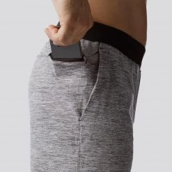 Born Primitive Male Lounge Shorts (Heather Grey)