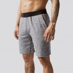 Born Primitive Male Lounge Shorts (Heather Grey)