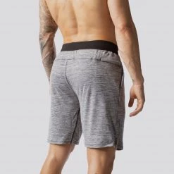 Born Primitive Male Lounge Shorts (Heather Grey)
