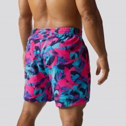 Born Primitive Training Shorts (Official WZA Edition- Pink Palm) Clearance Vault