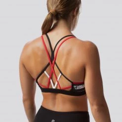 Born Primitive Sports Bras Warrior Sports Bra (Thin Red Line)