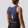 Born Primitive The Hurricane Crop Tank (AScudds- Navy) Tops