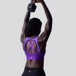 Born Primitive X-Factor Sports Bra (Purple Shimmer) Clearance Vault