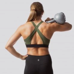 Born Primitive Movement Sports Bra (Tactical Green/Black) Clearance Vault