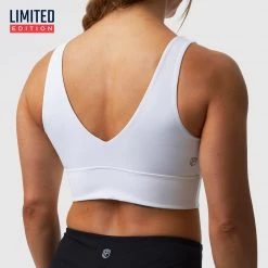 Born Primitive Rise Flex Sports Bra (White) Sports Bras