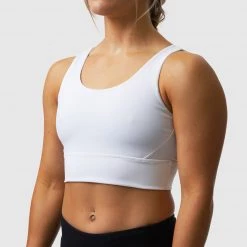 Born Primitive Rise Flex Sports Bra (White) Sports Bras