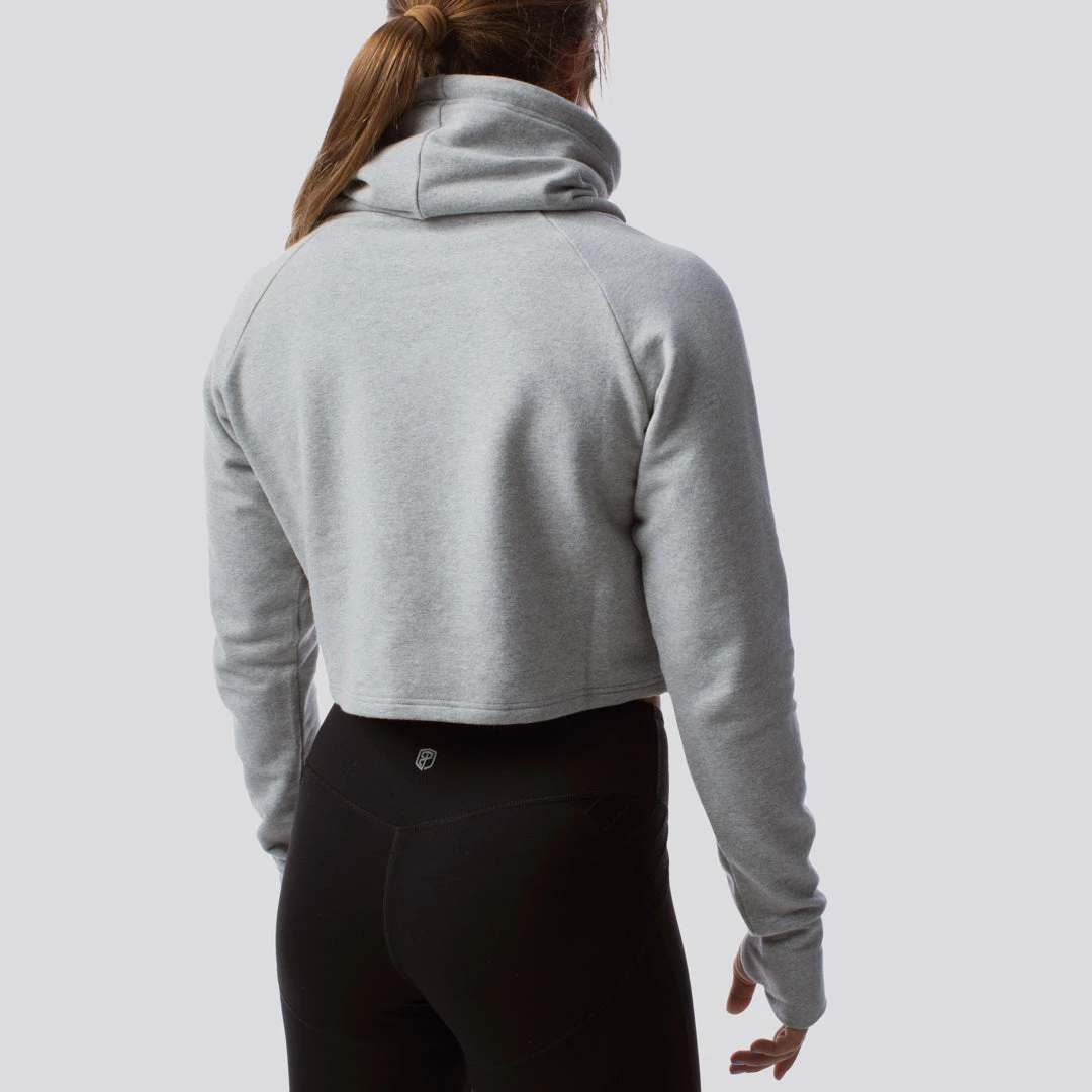 Born Primitive Cowl At The Half Moon Crop (Heather Grey) 4 Born Primitive Cowl At The Half Moon Crop (Heather Grey)