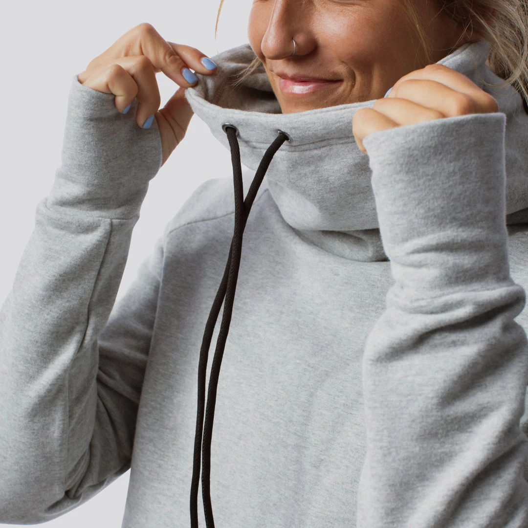 Born Primitive Cowl At The Half Moon Crop (Heather Grey) 5 Born Primitive Cowl At The Half Moon Crop (Heather Grey)