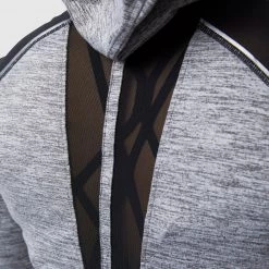 Born Primitive Tops The Quick Run Athleisure Hoodie (Heather Grey)