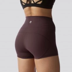 Born Primitive Your Go To Booty Shorts (Deep Plum)