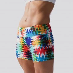 Born Primitive Clearance Vault Double Take Booty Shorts (Cardiotonic)