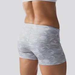 Born Primitive Camo Double Take Booty Shorts (Avalanche)
