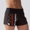 Born Primitive Free Flow Shorts (Thin Red Line)