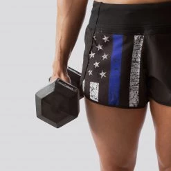 Born Primitive Free Flow Shorts (Thin Blue Line) Patriotic 7 Born Primitive Free Flow Shorts (Thin Blue Line) Patriotic