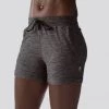 Born Primitive Female Lounge Shorts (Heather Black) 1 Born Primitive Female Lounge Shorts (Heather Black)