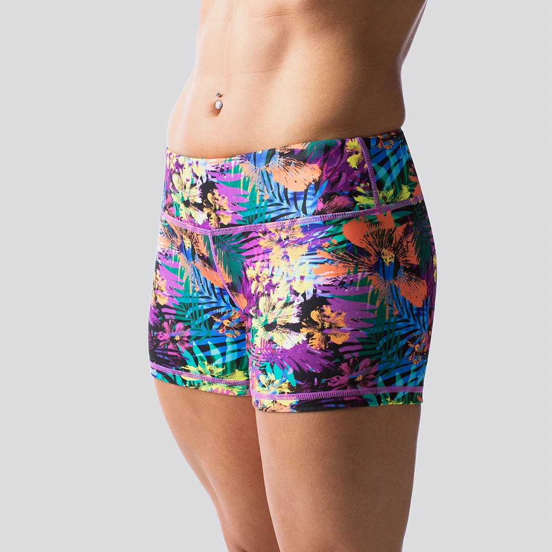 Born Primitive Double Take Booty Shorts (Technicolor Jungle) 3 Born Primitive Double Take Booty Shorts (Technicolor Jungle)