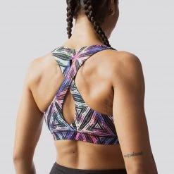 Born Primitive Clearance Vault Infinity Sports Bra (Rainbow Prism)