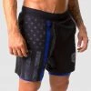 Born Primitive FIrst Responder The Versatile Short W/ Compression (Thin Blue Line Gunmetal W/ Royal Compression Liner) 1 Born Primitive FIrst Responder The Versatile Short W/ Compression (Thin Blue Line Gunmetal W/ Royal Compression Liner)