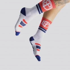Born Primitive Crew Socks (White)