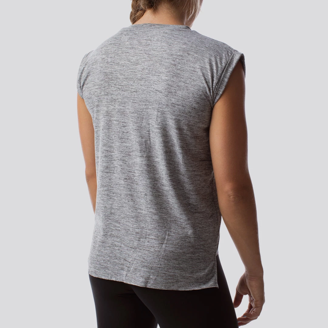 Born Primitive Tops The Captivate Muscle Tee (Heather Grey) 4 Born Primitive Tops The Captivate Muscle Tee (Heather Grey)