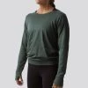 Born Primitive Athleisure Warm Up (Evergreen) Tops