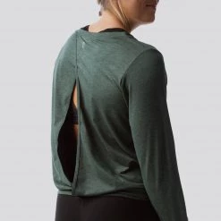Born Primitive Athleisure Warm Up (Evergreen) Tops