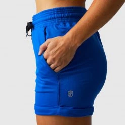 Born Primitive Female Lounge Shorts (Electric Royal) Bottoms