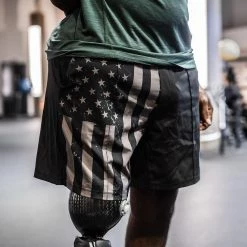 Born Primitive Training Shorts (ATF-Patriotic)