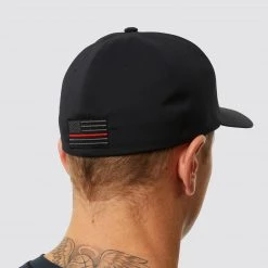 Born Primitive FlexFit Delta Hat (Thin Red Line)