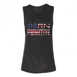 Born Primitive The Patriot Brand 2.0 Flowy Muscle (Black)
