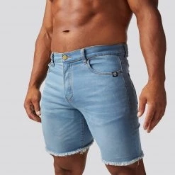 Born Primitive FLEX Stretchy Jorts (Denim) Bottoms