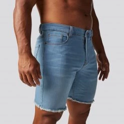 Born Primitive FLEX Stretchy Jorts (Denim) Bottoms 12 Born Primitive FLEX Stretchy Jorts (Denim) Bottoms