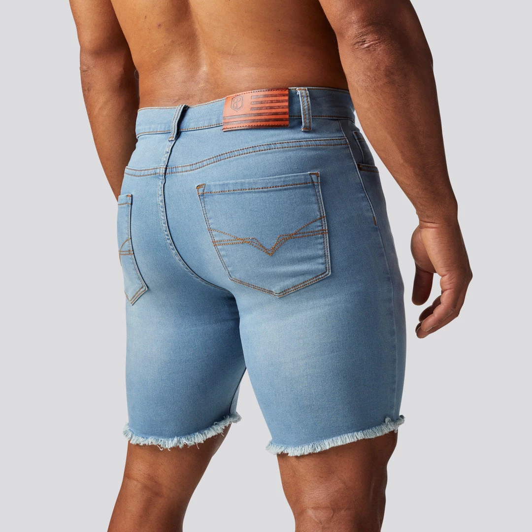 Born Primitive FLEX Stretchy Jorts (Denim) Bottoms 6 Born Primitive FLEX Stretchy Jorts (Denim) Bottoms