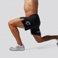 Born Primitive Patriotic American Defender Shorts 3.0 Velcro Closure (Thin Blue Line)