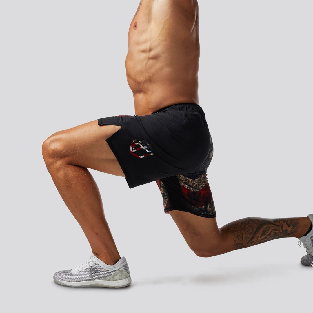 Born Primitive American Defender Shorts 3.0 Velcro Closure (Patriot) 7 Born Primitive American Defender Shorts 3.0 Velcro Closure (Patriot)