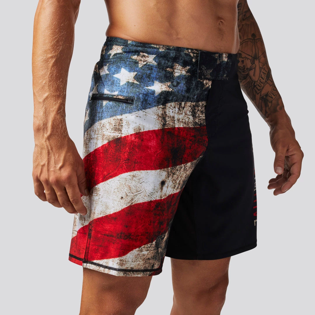 Born Primitive American Defender Shorts 3.0 Velcro Closure (Patriot) 3 Born Primitive American Defender Shorts 3.0 Velcro Closure (Patriot)