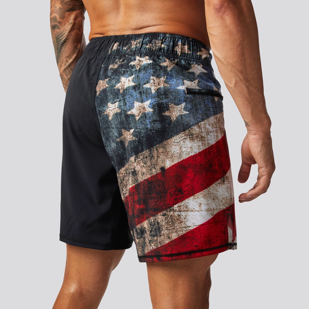 Born Primitive American Defender Shorts 3.0 Velcro Closure (Patriot) 5 Born Primitive American Defender Shorts 3.0 Velcro Closure (Patriot)