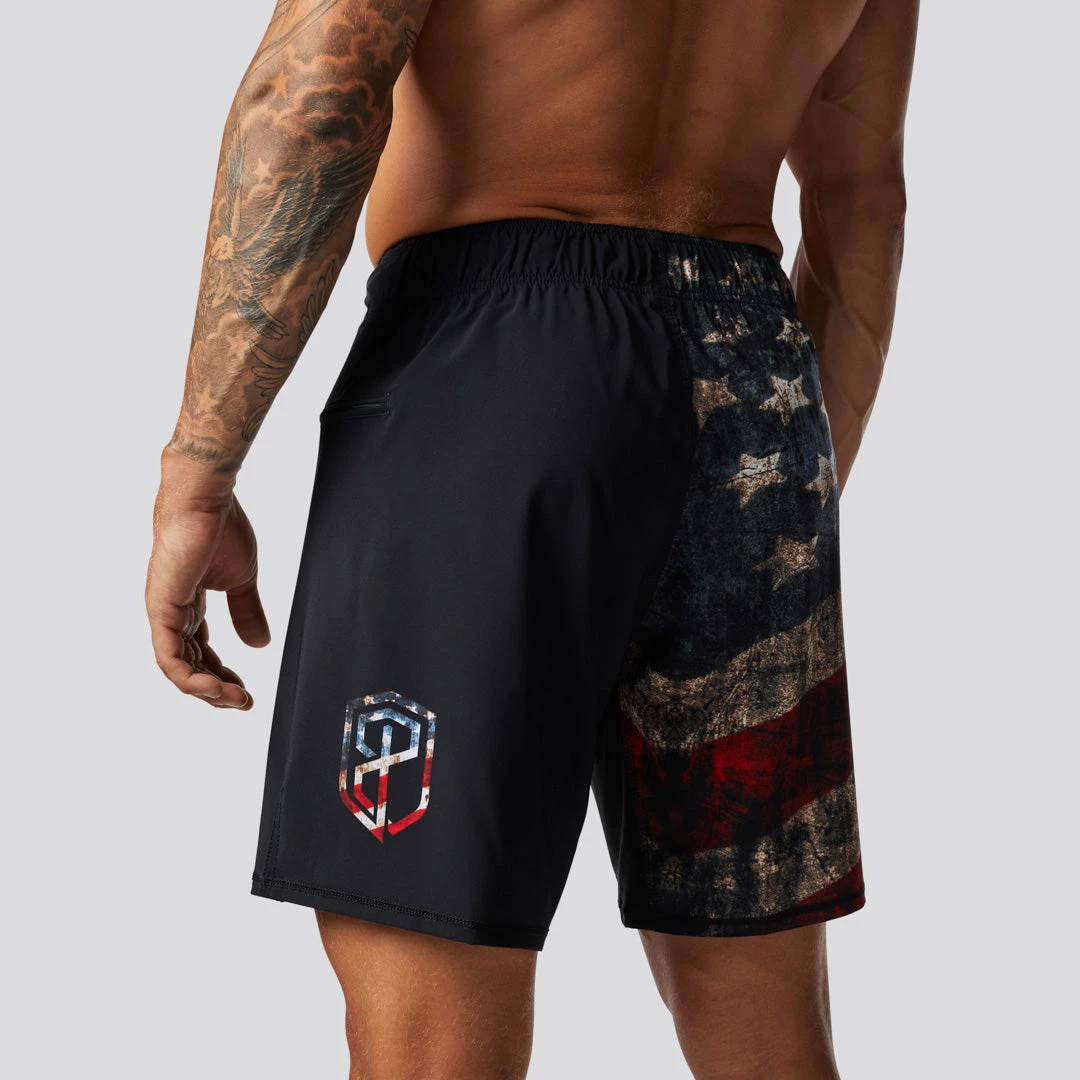 Born Primitive American Defender Shorts 3.0 Velcro Closure (Patriot) 6 Born Primitive American Defender Shorts 3.0 Velcro Closure (Patriot)