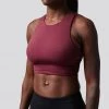Born Primitive The Synergy Cropped Sports Bra (Sangria) 2 Born Primitive The Synergy Cropped Sports Bra (Sangria)