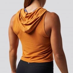 Born Primitive Tops Good Vibes Cropped Tank (Autumn)