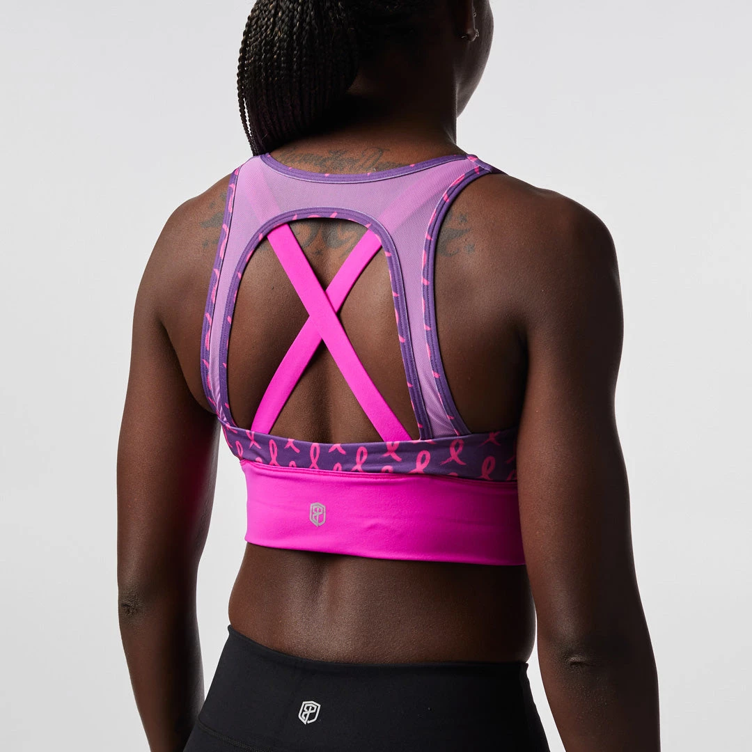 Born Primitive Clearance Vault X-Factor Sports Bra (Bright Pink Edition-Ribbons) 4 Born Primitive Clearance Vault X-Factor Sports Bra (Bright Pink Edition-Ribbons)
