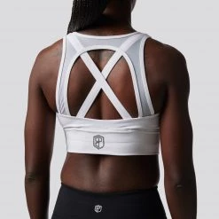 Born Primitive X-Factor Sports Bra (Brand Strength-White)