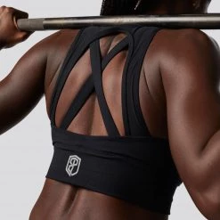 Born Primitive Sports Bras X-Factor Sports Bra (Brand Strength-Black) 10 Born Primitive Sports Bras X-Factor Sports Bra (Brand Strength-Black)