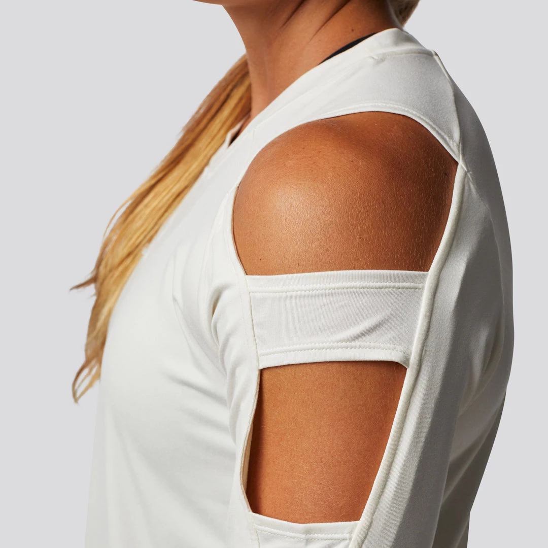 Born Primitive Cold Shoulder Long-Sleeve (White) 5 Born Primitive Cold Shoulder Long-Sleeve (White)