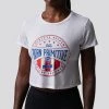 Born Primitive Athlete Driven Crop Tee (Americana) Patriotic