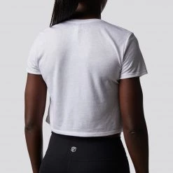 Born Primitive Athlete Driven Crop Tee (Americana) Patriotic