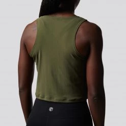 Born Primitive Strong Is Beautiful Mesh Tank (Tactical Green)