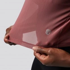 Born Primitive Strong Is Beautiful Mesh Tank (Mauve) Tops